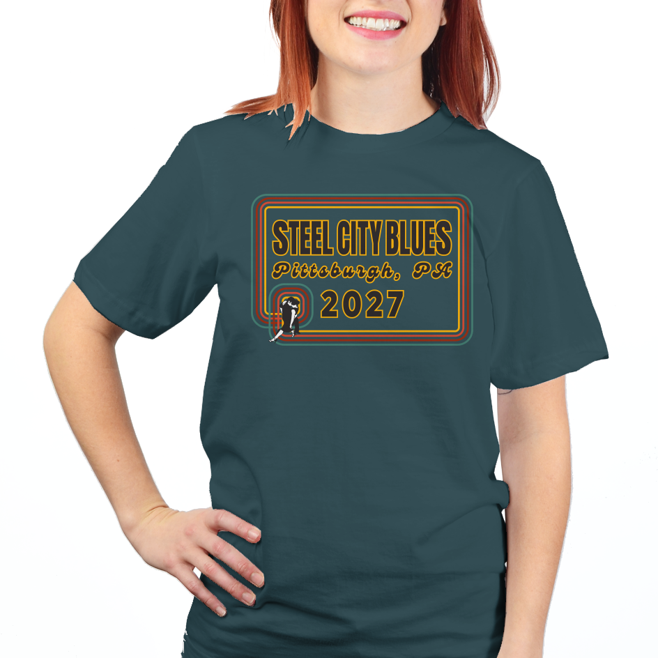 Steel City Blues Full Staple Tee