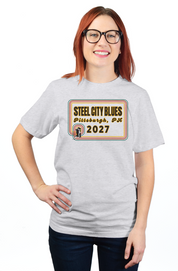 Steel City Blues Full Staple Tee