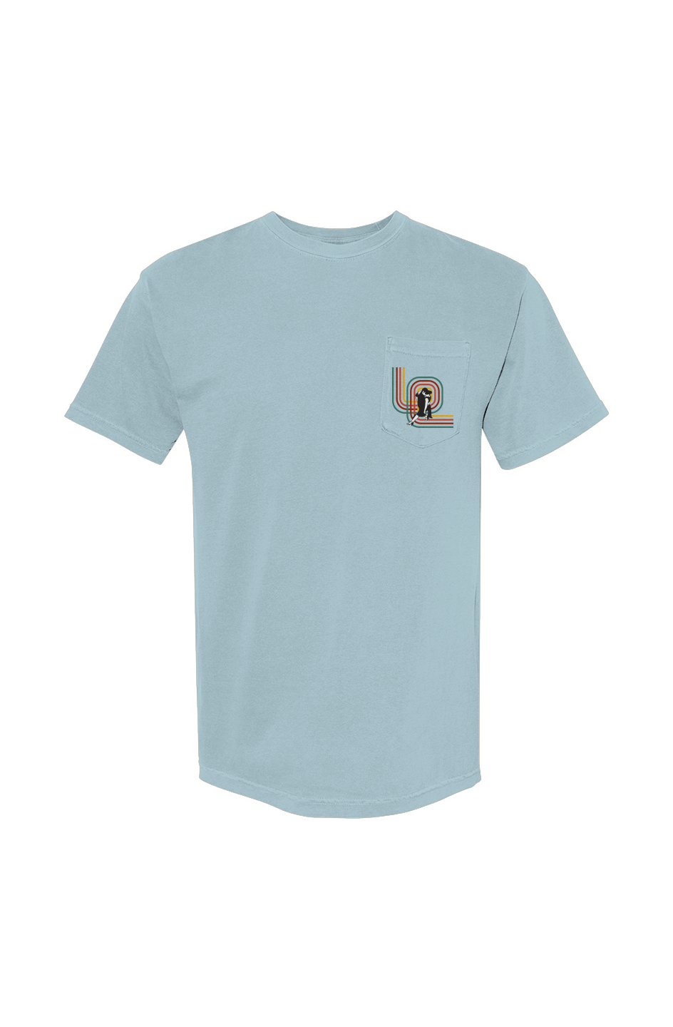 Steel City Blues Icon Top Shelf Pocket Tee