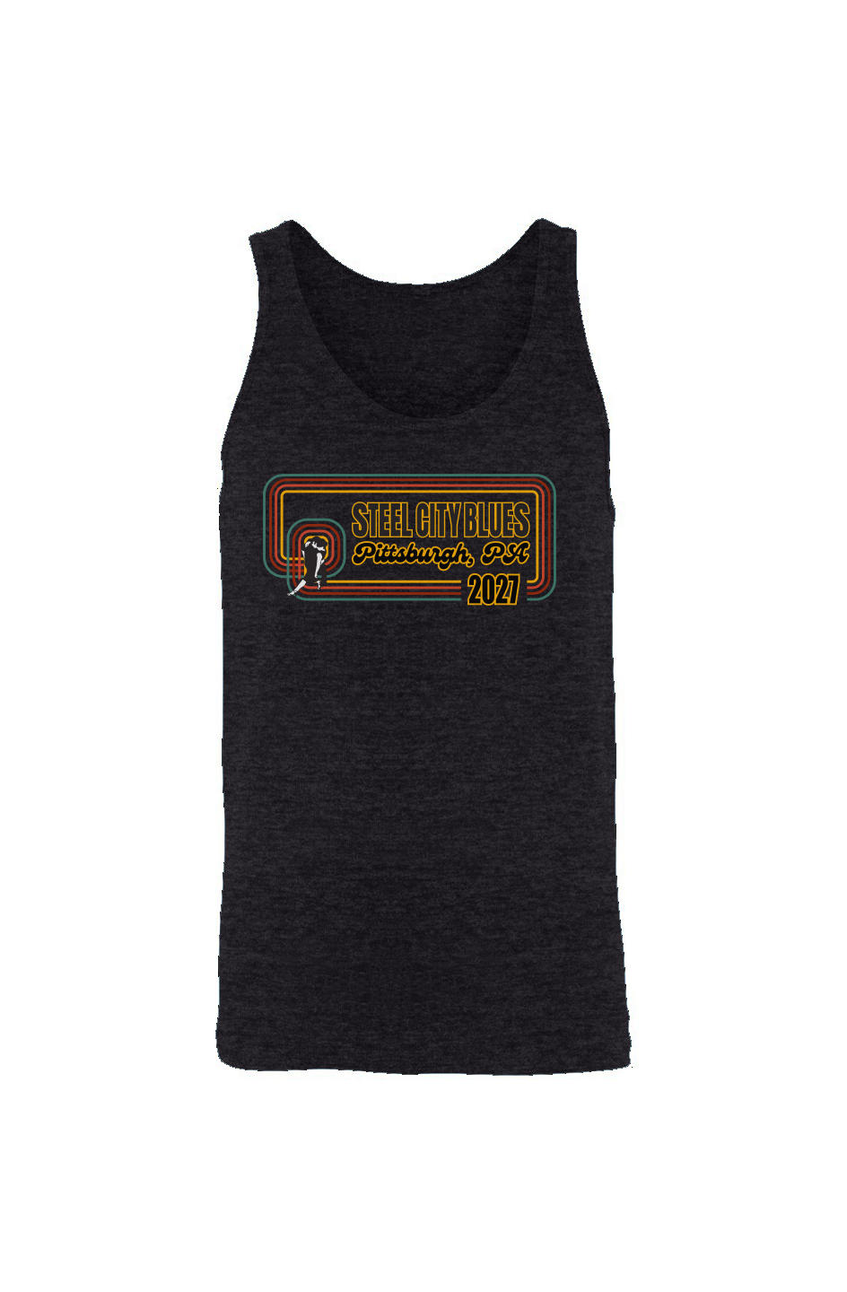 Steel City Blues Full Staple Tank