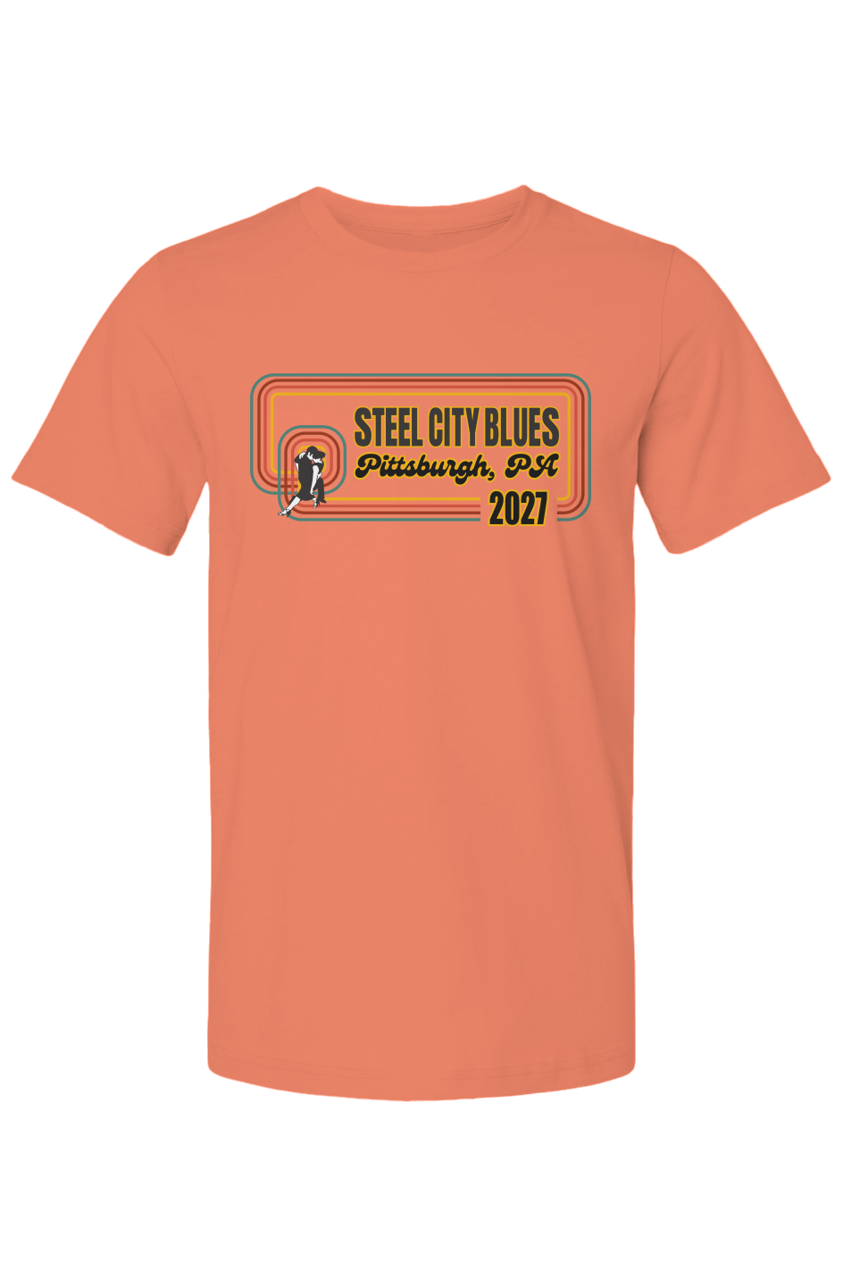 Steel City Blues Full Staple Tee 