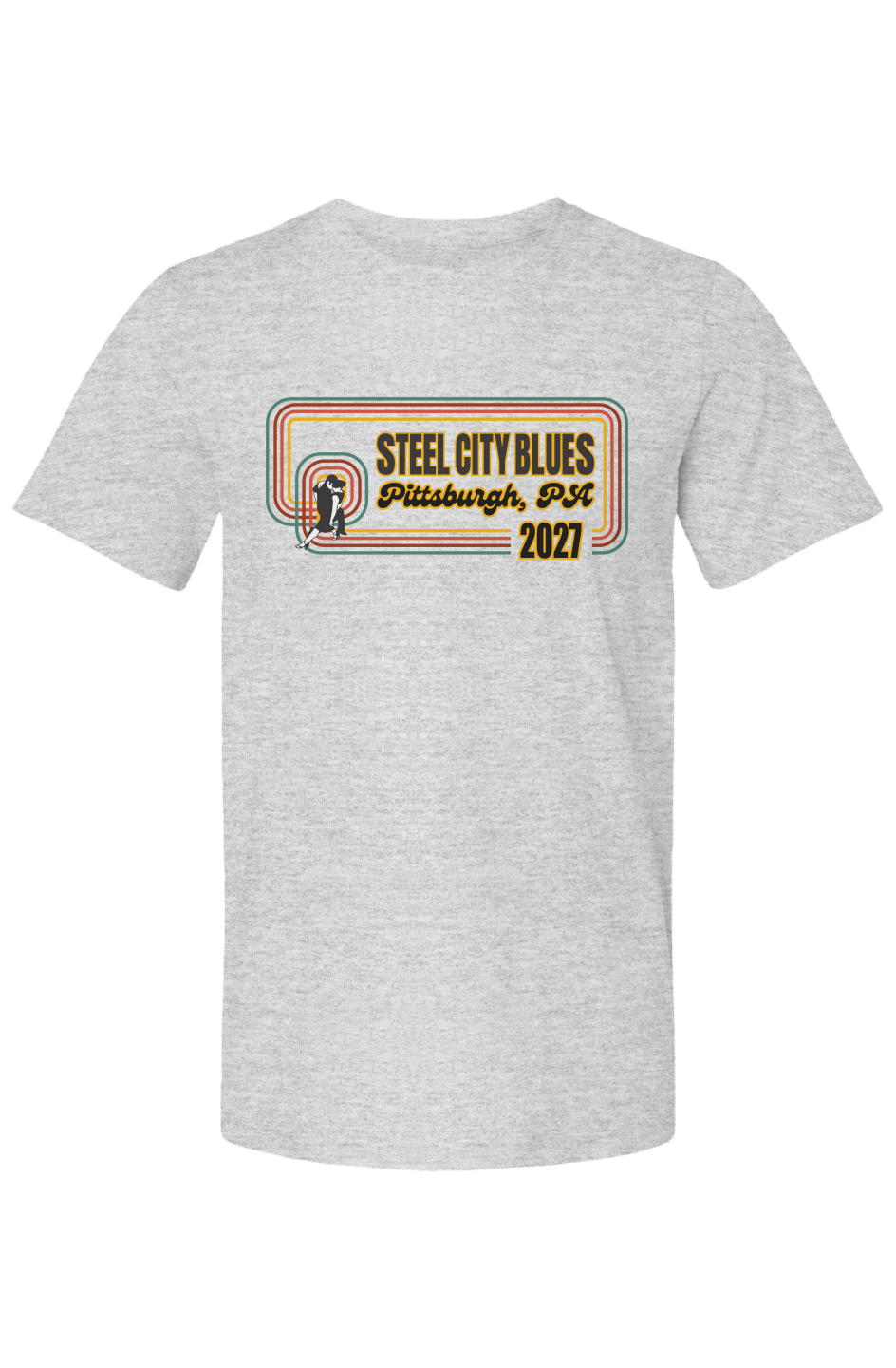 Steel City Blues Full Staple Tee 