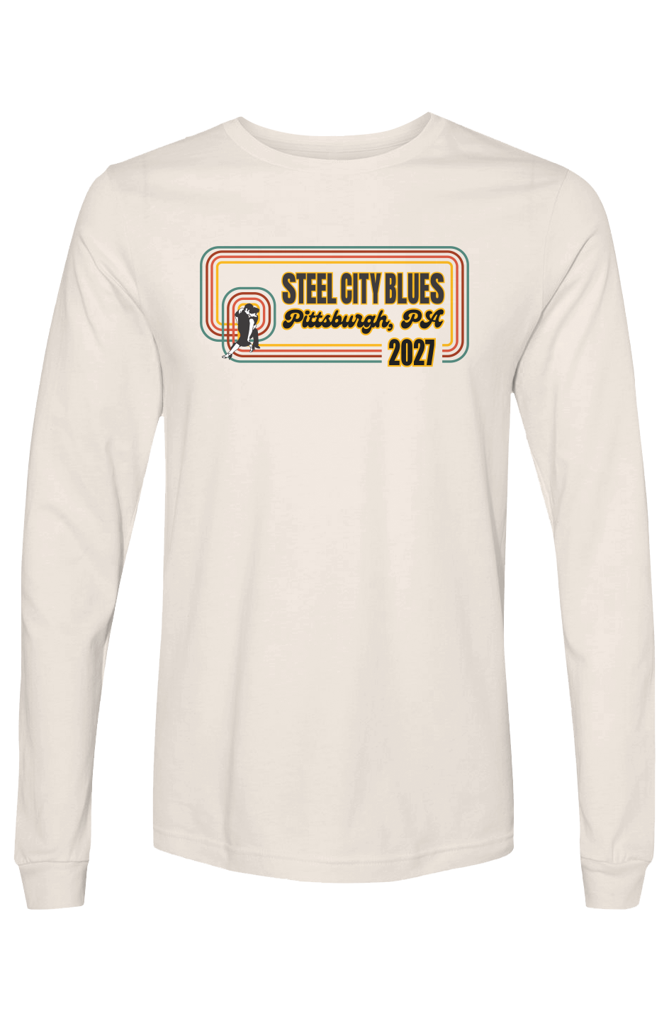 Steel City Blues Full Staple Long Sleeve 