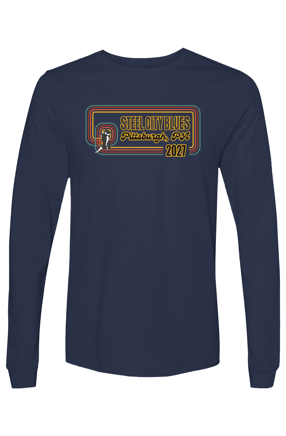 Steel City Blues Full Staple Long Sleeve 