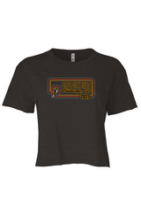 Steel City Blues Full Women's Crop Tee