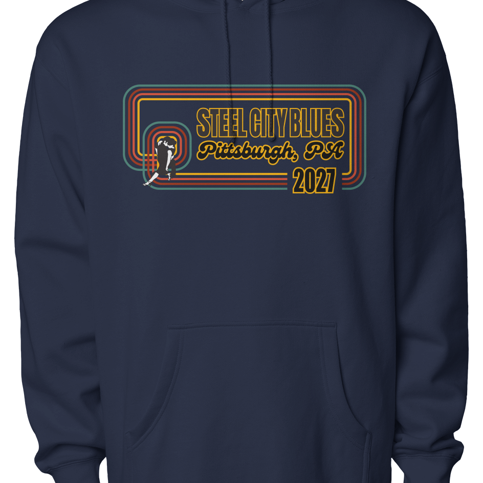 Steel City Blues Full Staple Hoodie