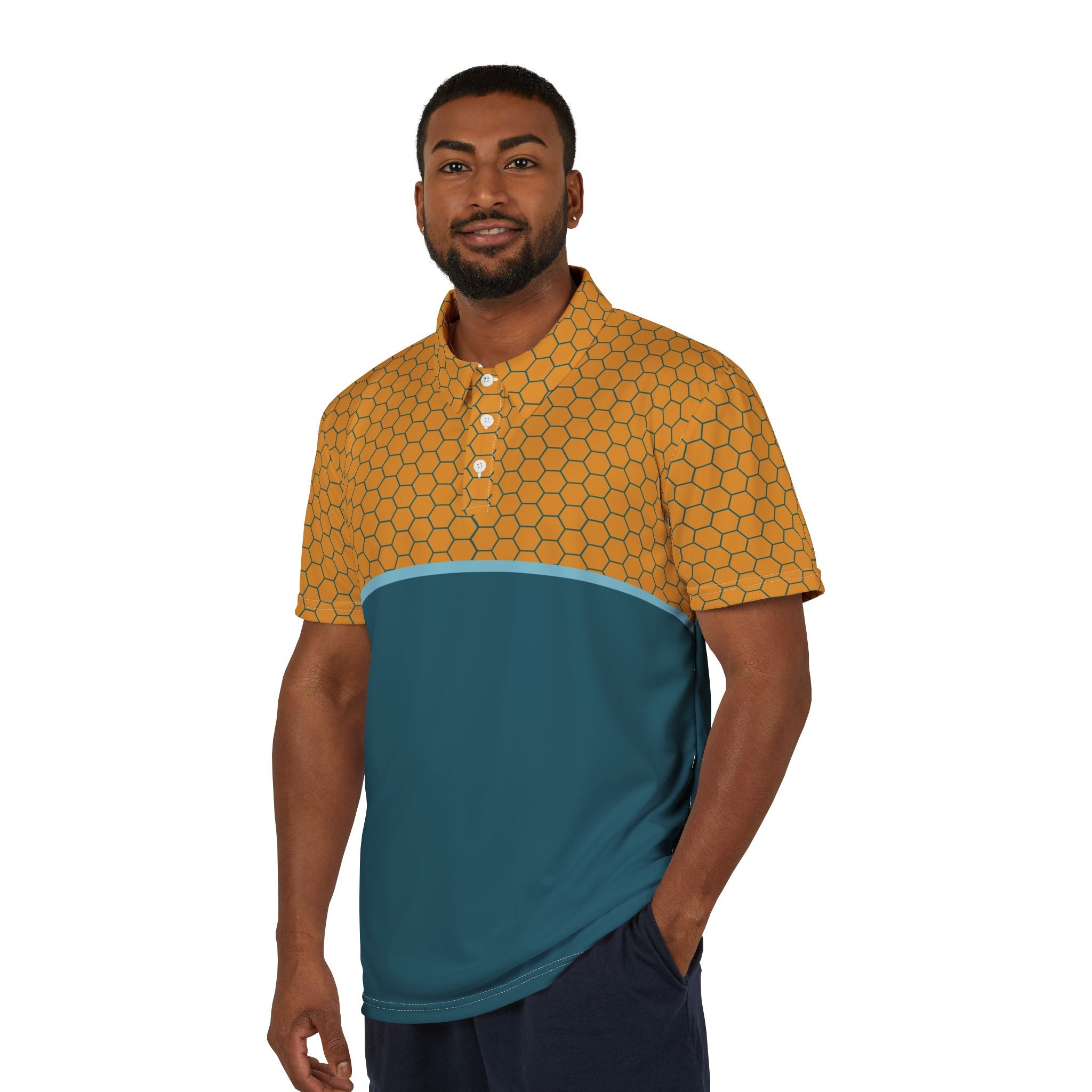 Honeycomb Front Office Polo