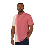 FMC Retro Stripe Pink Front Office Polo