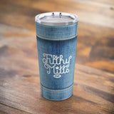 Canadian Tuedo Travel Tumbler