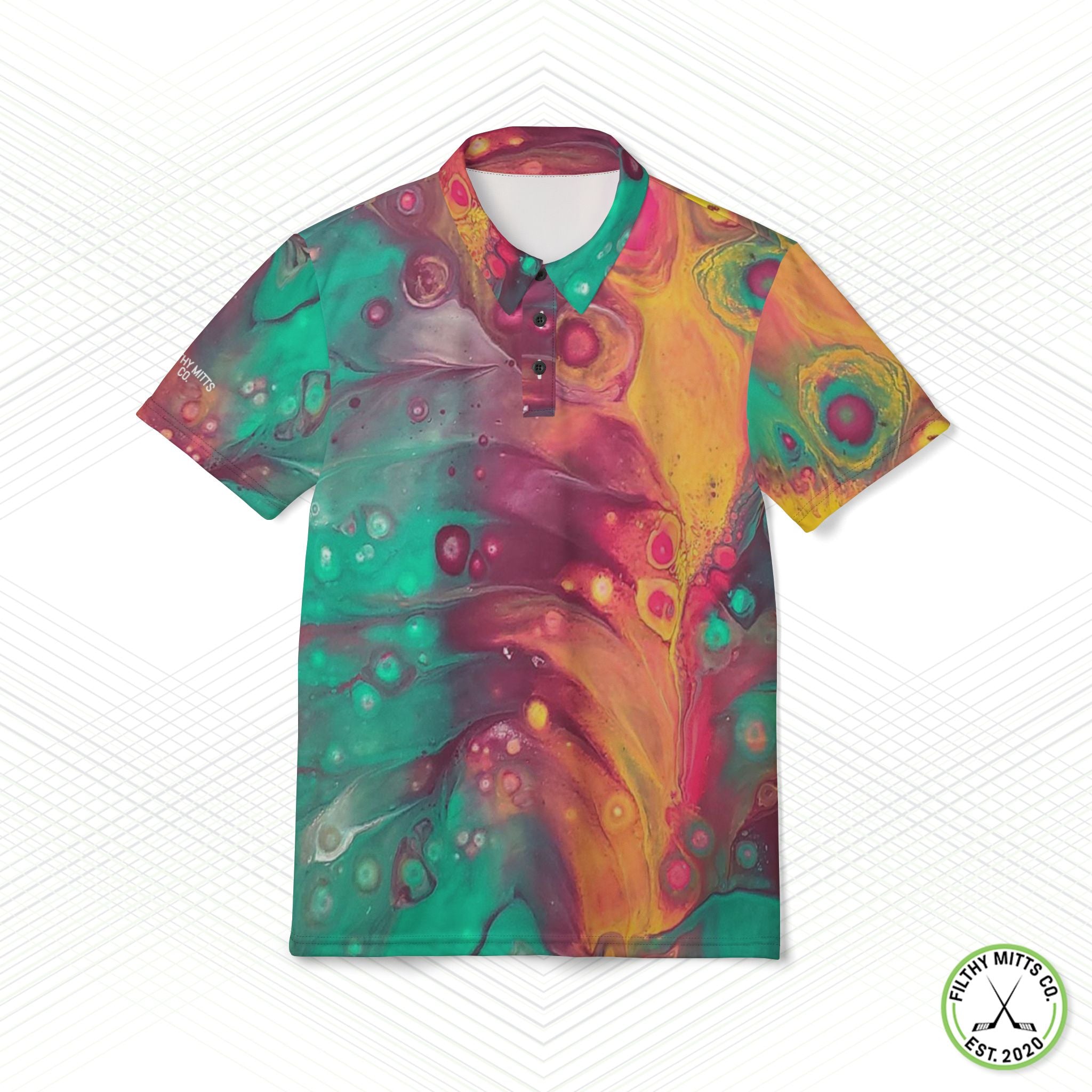 Oil Slick Front Office Polo