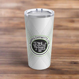 FMC Diamond White Travel Tumbler