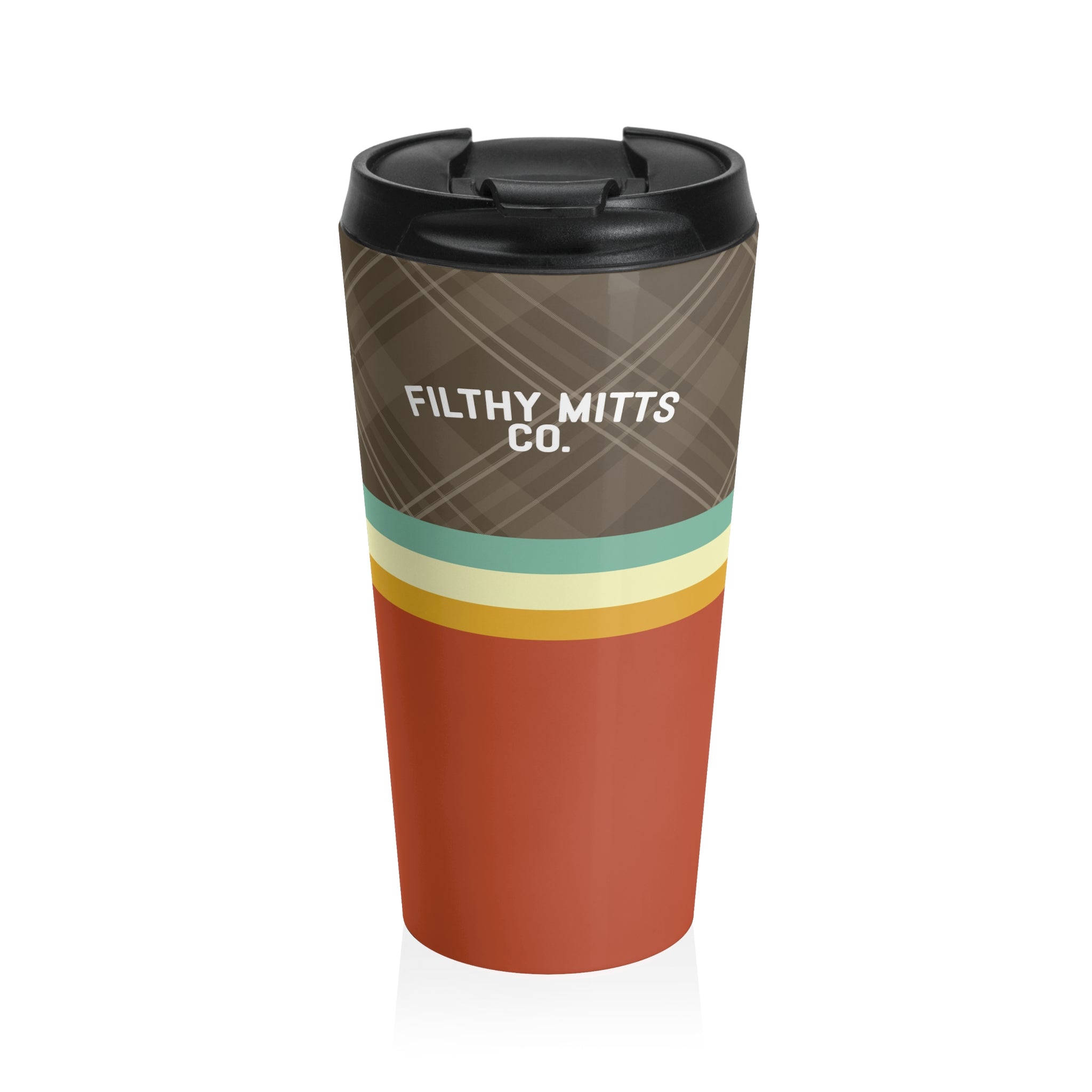 FMC Retro Rust Travel Mug