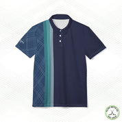 FMC Retro Stripe Blue Front Office Polo
