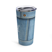 Canadian Tuedo Travel Tumbler