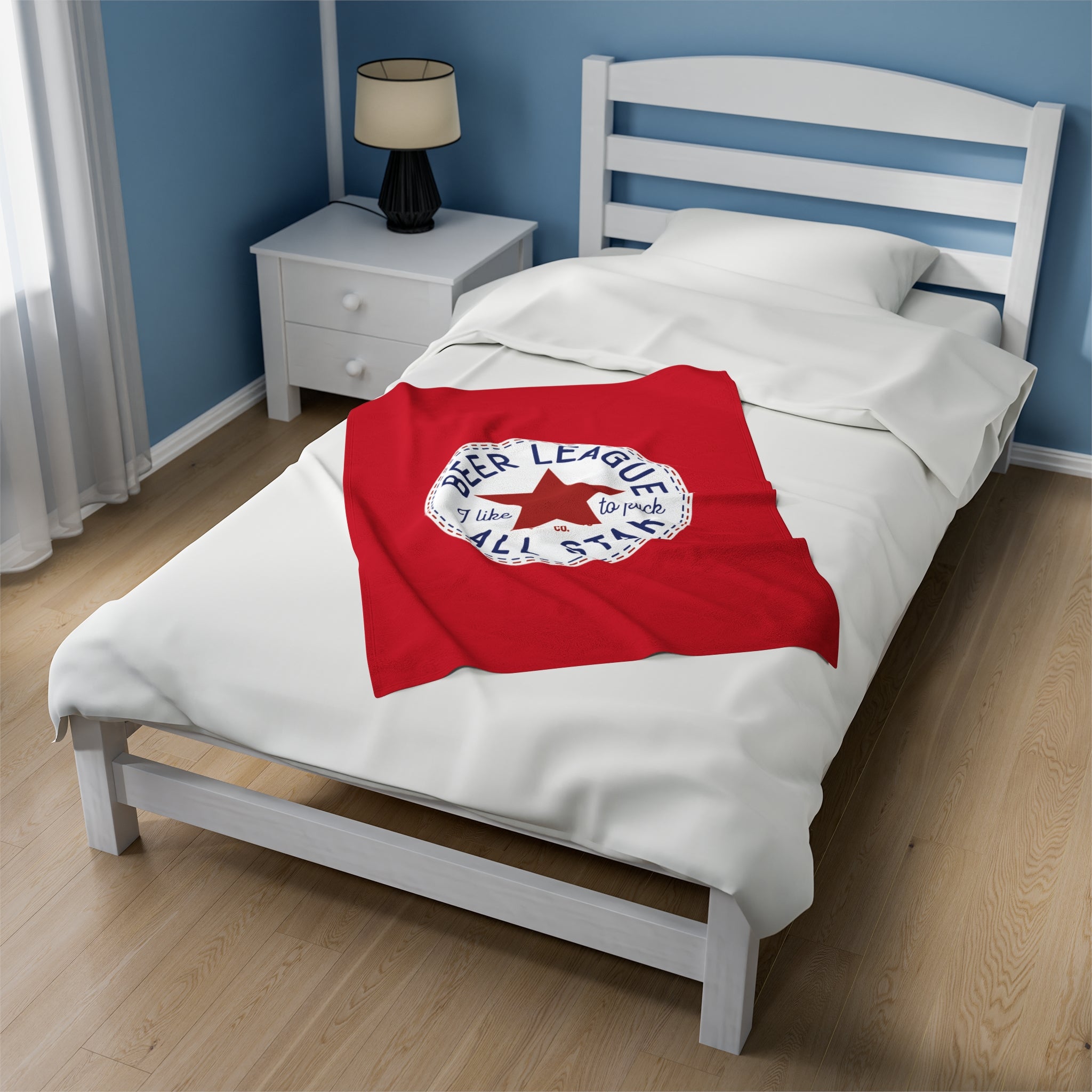 Beer League All Star Throw Blanket