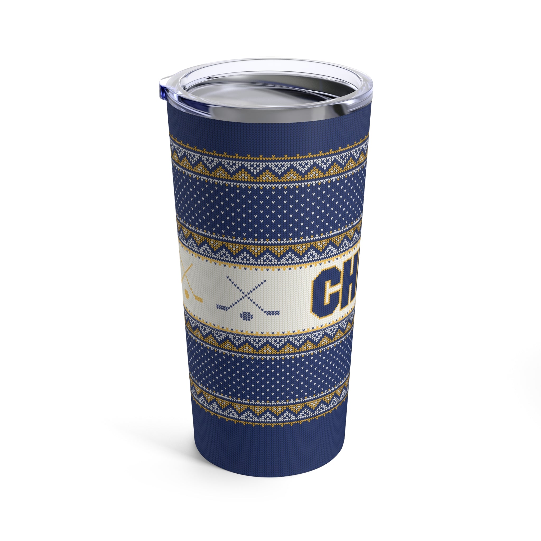 Charlestown Chiefs Sweater Travel Tumbler