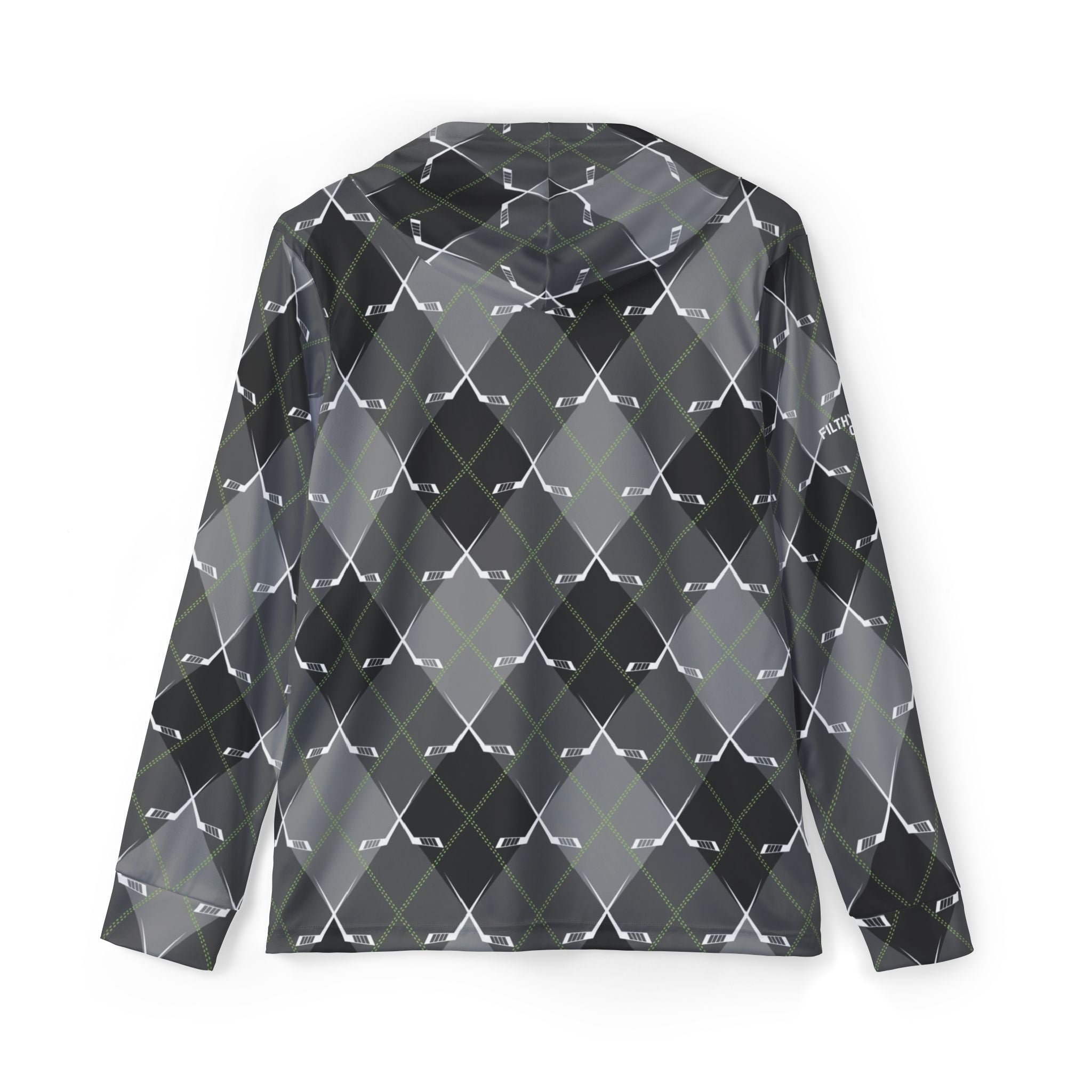 Crossed Out Argyle Warmies Hoodie