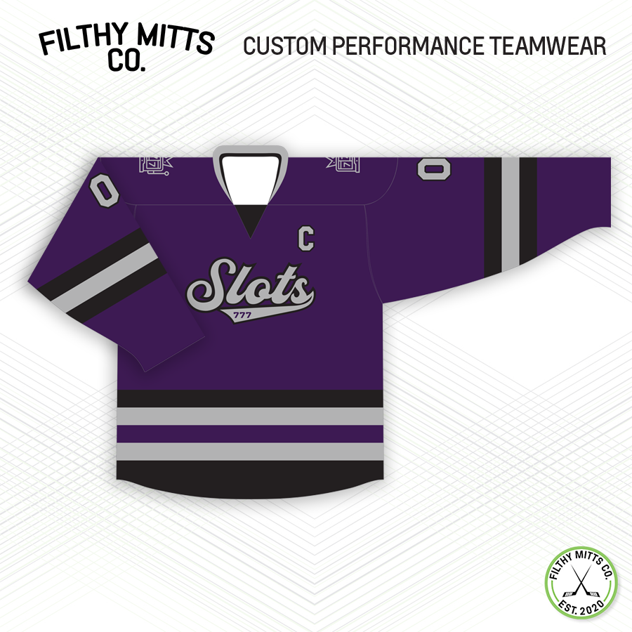 BDS Purple Script Jersey – Filthy Mitts Co.