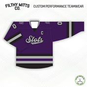 BDS Purple Script Jersey