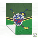 Legend of Cellys Crest Throw Blanket