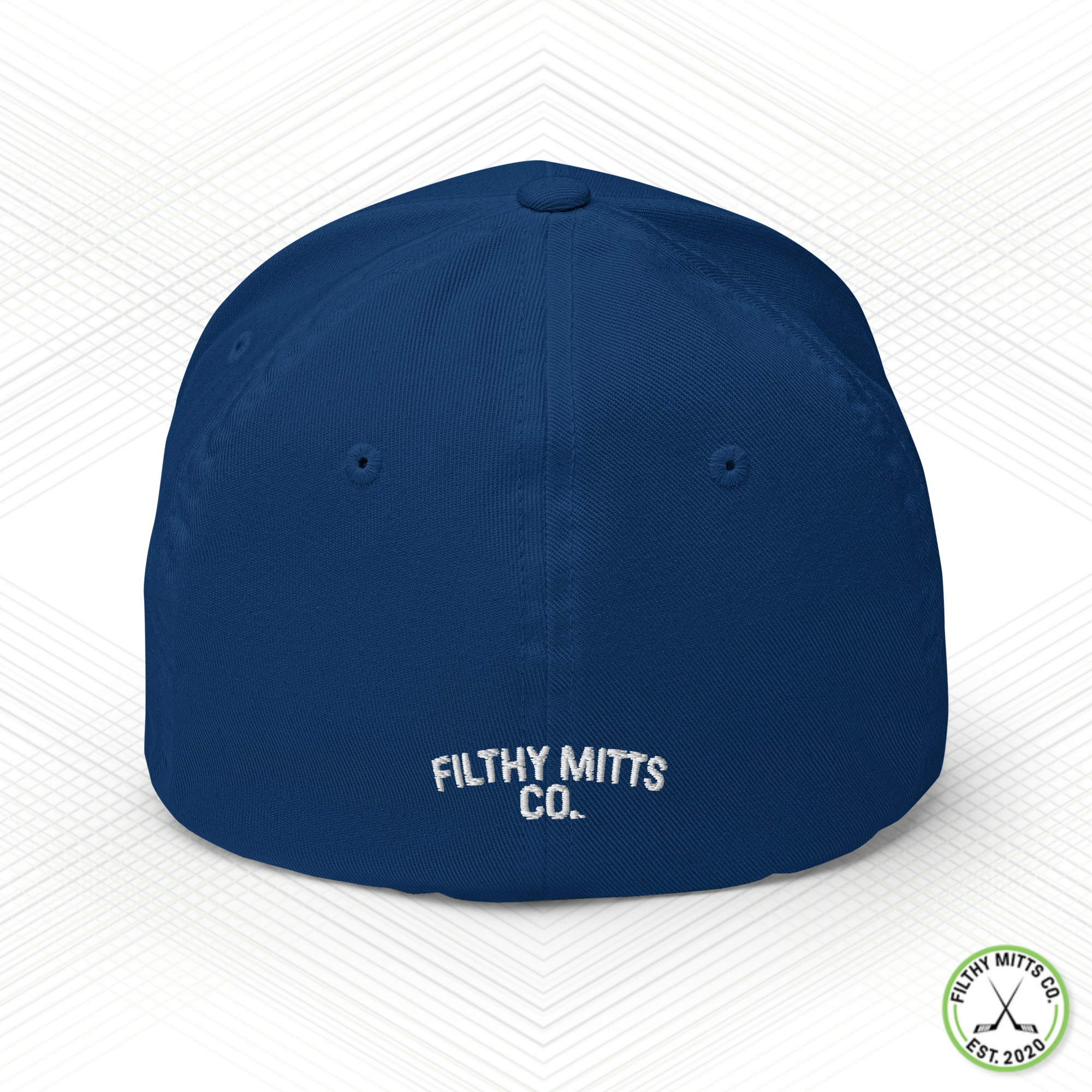 Crossed Out Hockey FlexFit Structured Twill Cap