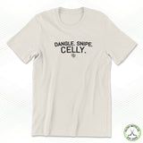Dangle. Snipe. Celly. Youth Staple Tee