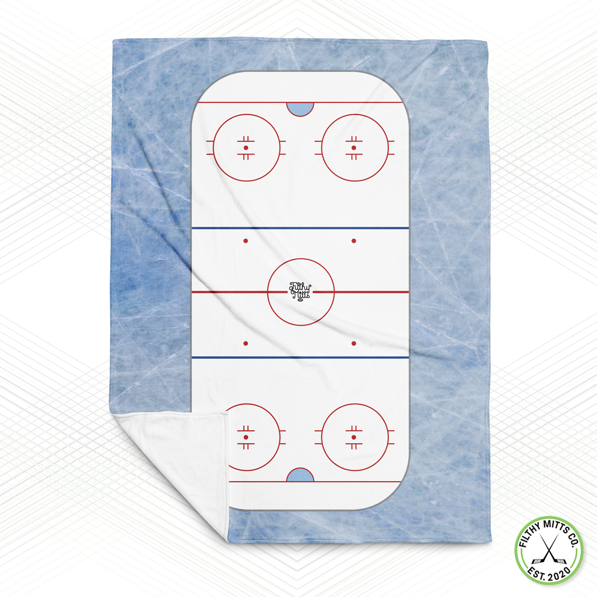 FMC At The Rink Throw Blanket