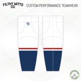 1776ers White Performance Teamwear Socks