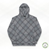 FMC Gray/Aqua Plaid Arena Hoodie