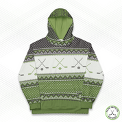 Crossed Out Christmas Sweater Arena Hoodie