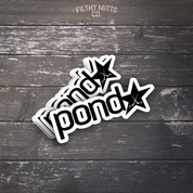 Pond Star Sticker