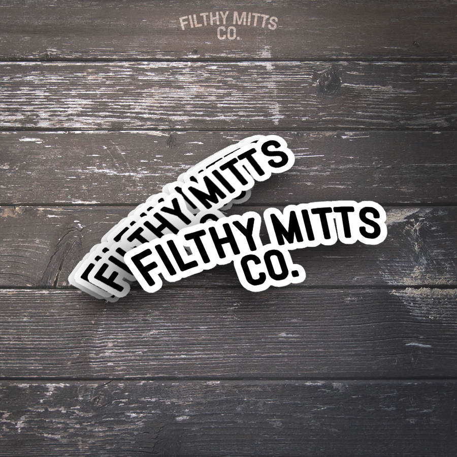 FMC Wordmark Sticker – Filthy Mitts Co.