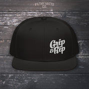 Grip & Rip Embroidered Snapback Hat