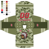 Indiana HS All-Star Green Camo Performance Jersey