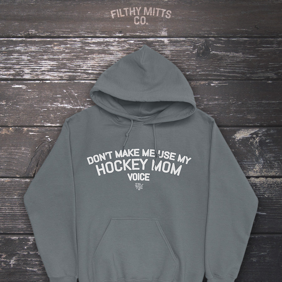 Hockey Mom Voice Unisex Hoodie