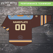 Snowflakes Performance Teamwear Retro Jersey