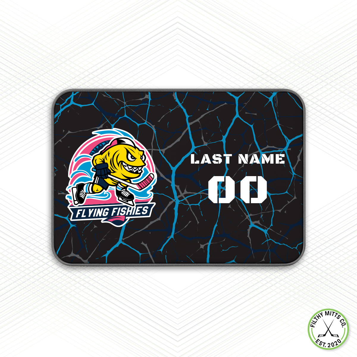Flying Fishies Personalized Skate Mat