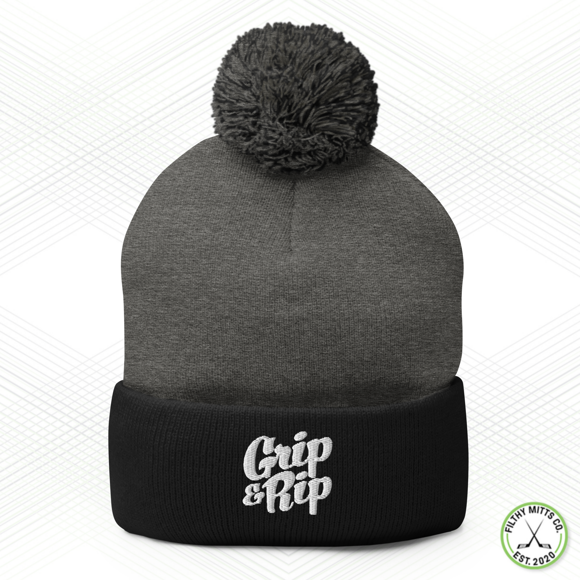 Grip & Rip Pom-Pom Beanie
