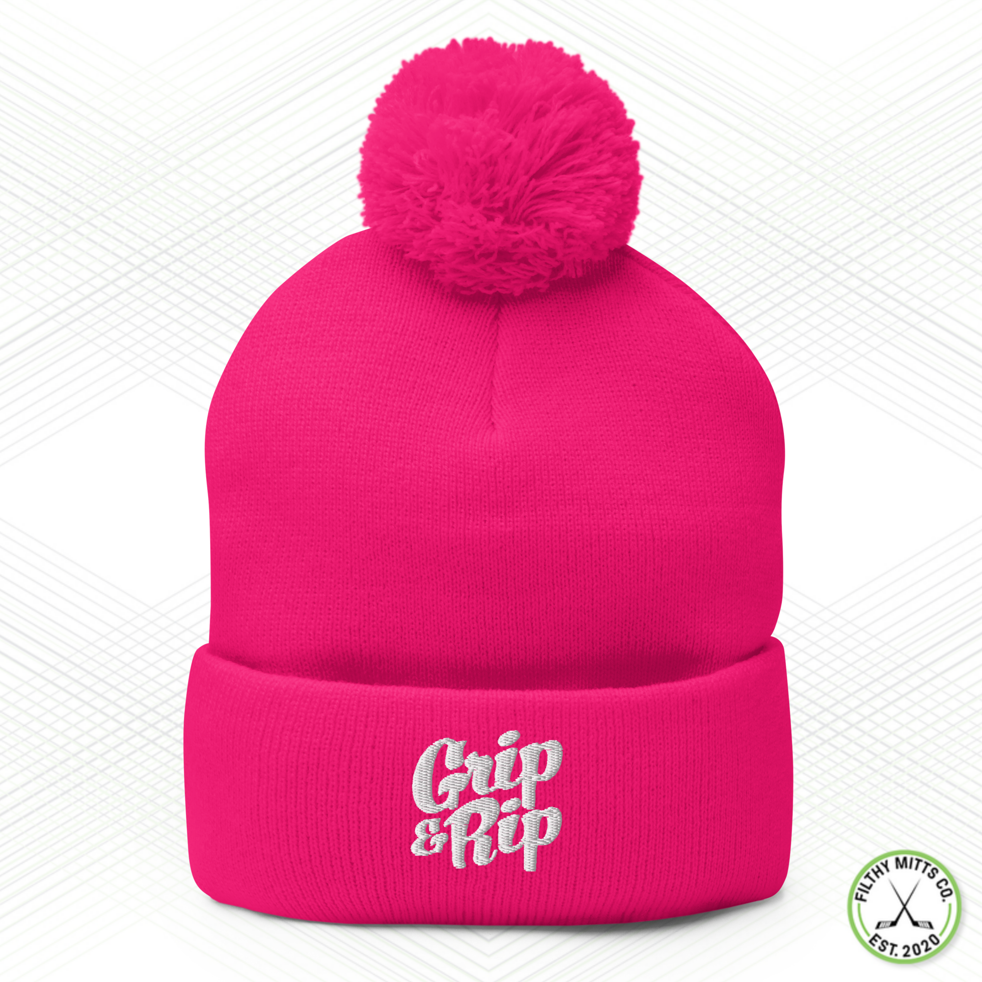 Grip & Rip Pom-Pom Beanie