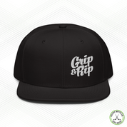 Grip & Rip Embroidered Snapback Hat