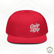 Grip & Rip Embroidered Snapback Hat