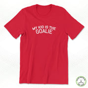 My Kid Is the Goalie Staple Tee