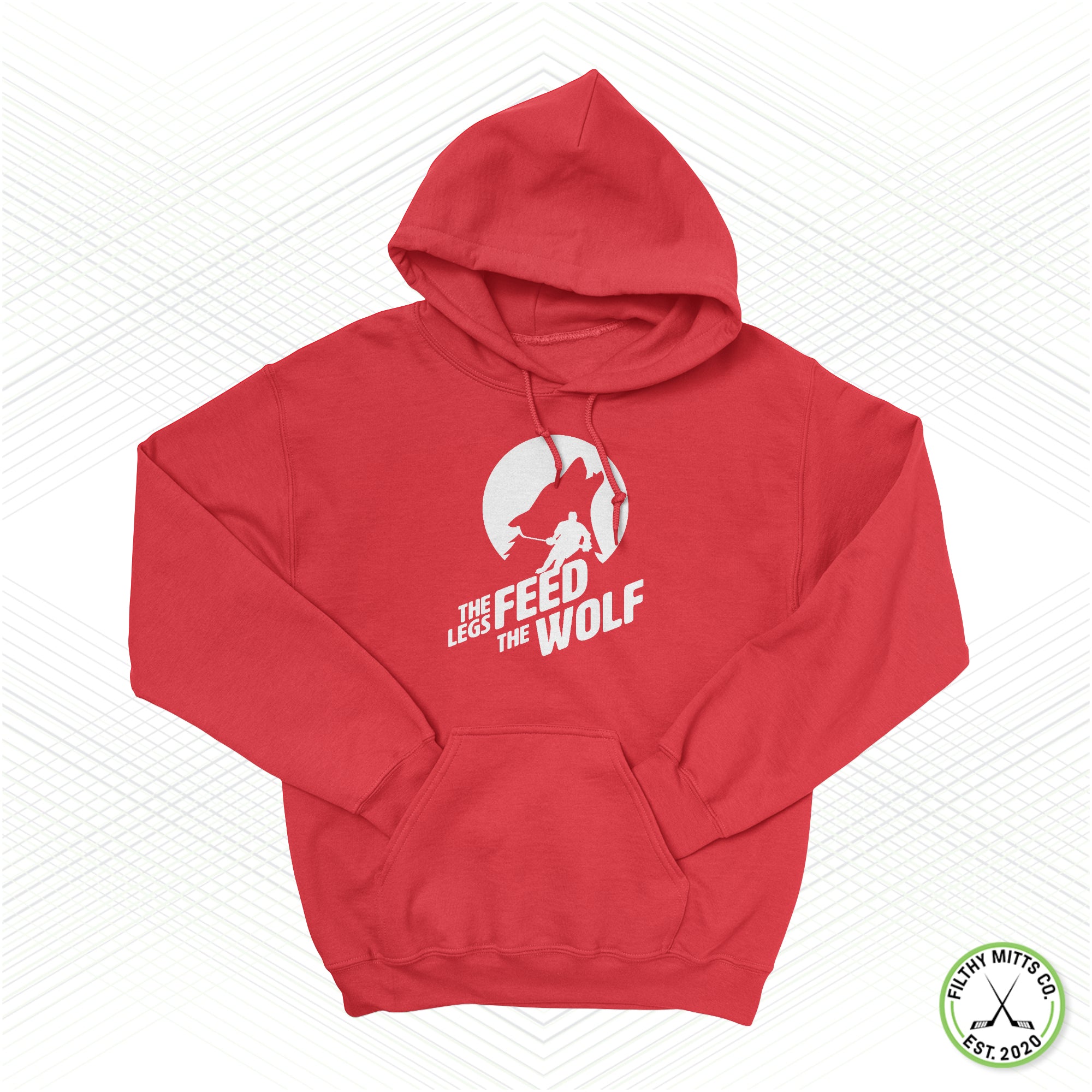 The Legs Feed the Wolf Youth Staple Hoodie