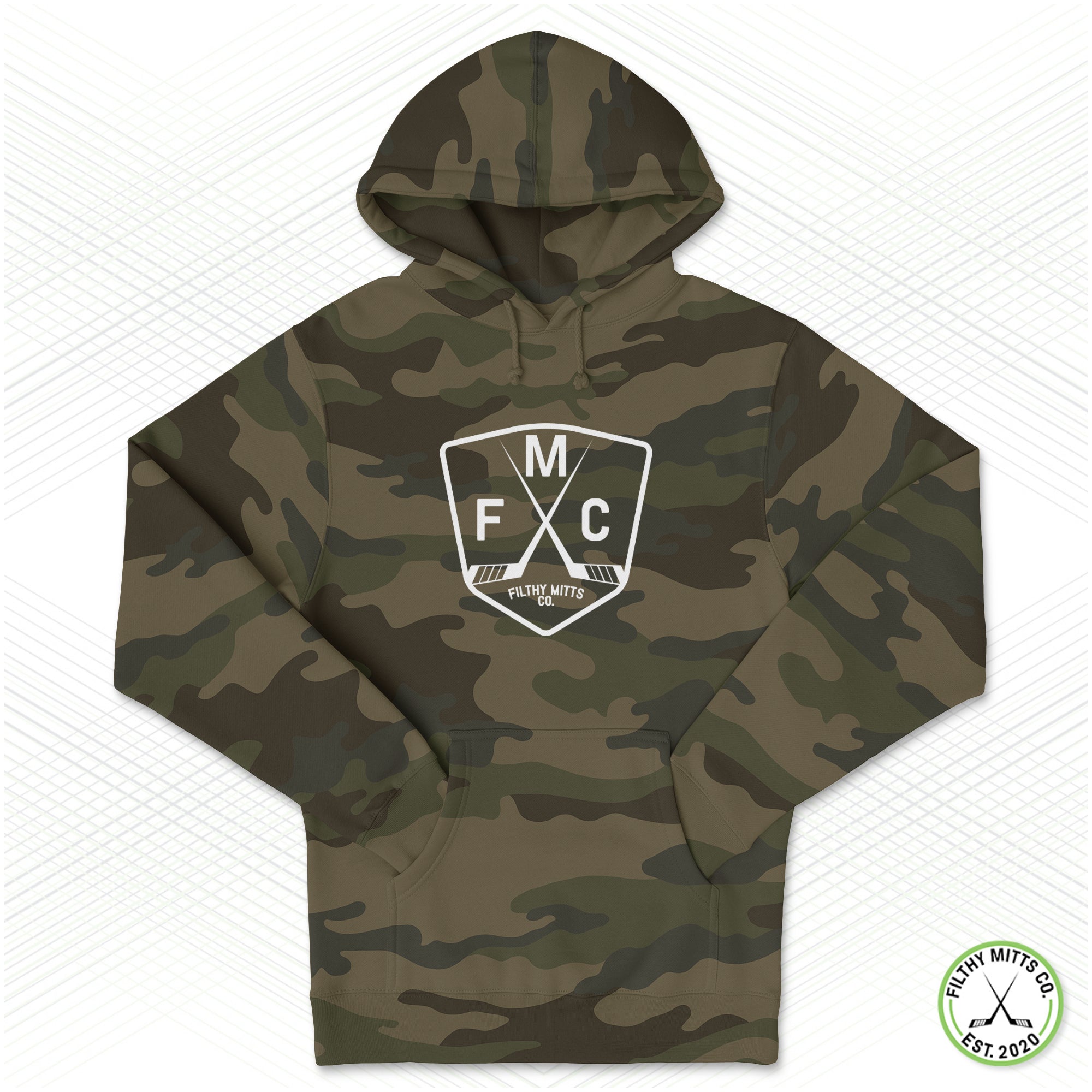 Monogram Crest Staple Hoodie