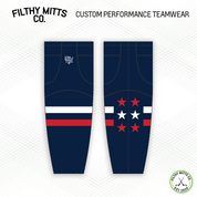 Rebeers Midnight Ride Hockey Socks