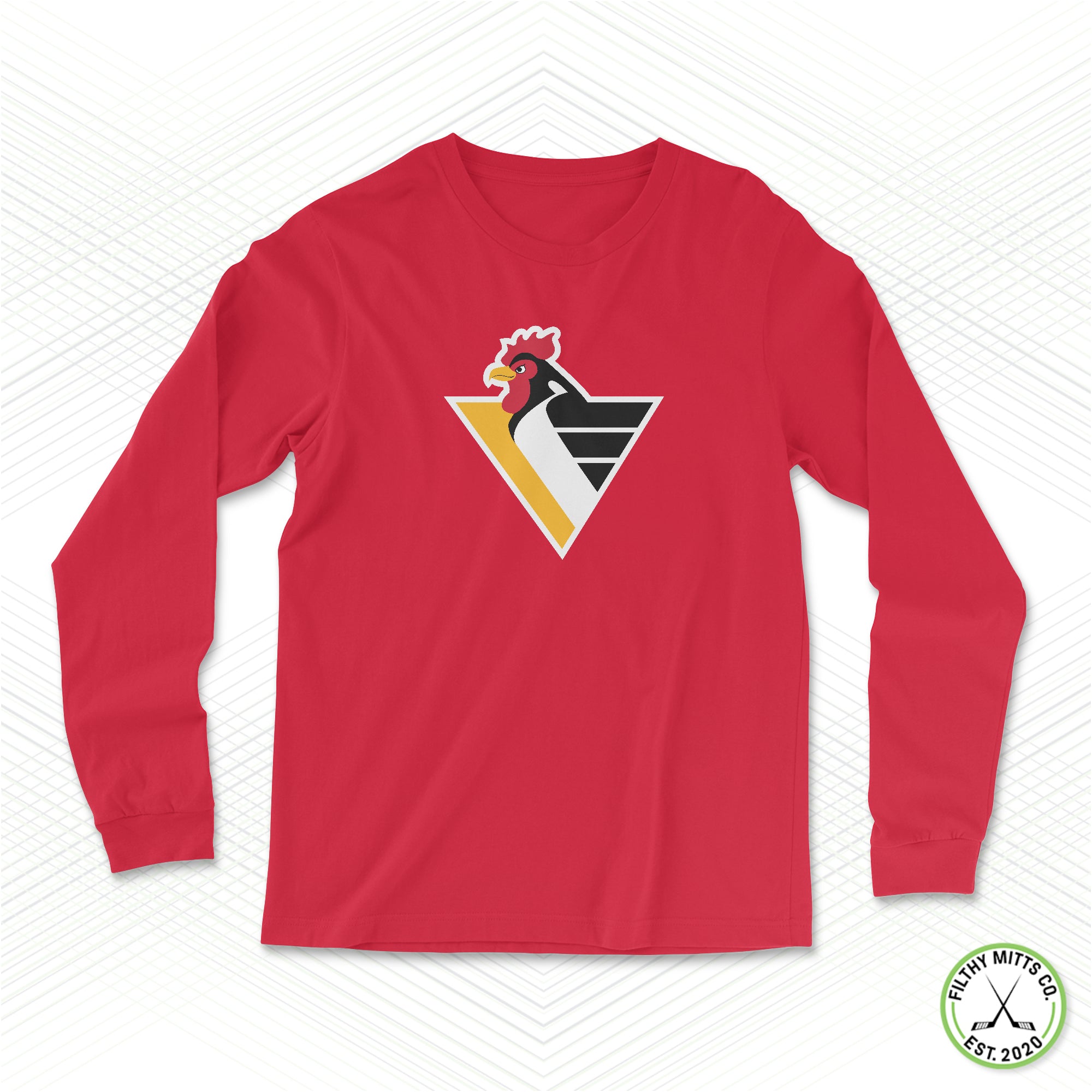 Robo Roosters Logo Staple Long Sleeve