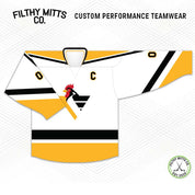 Roosters White Jersey