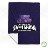 Shitshow Logo Throw Blanket