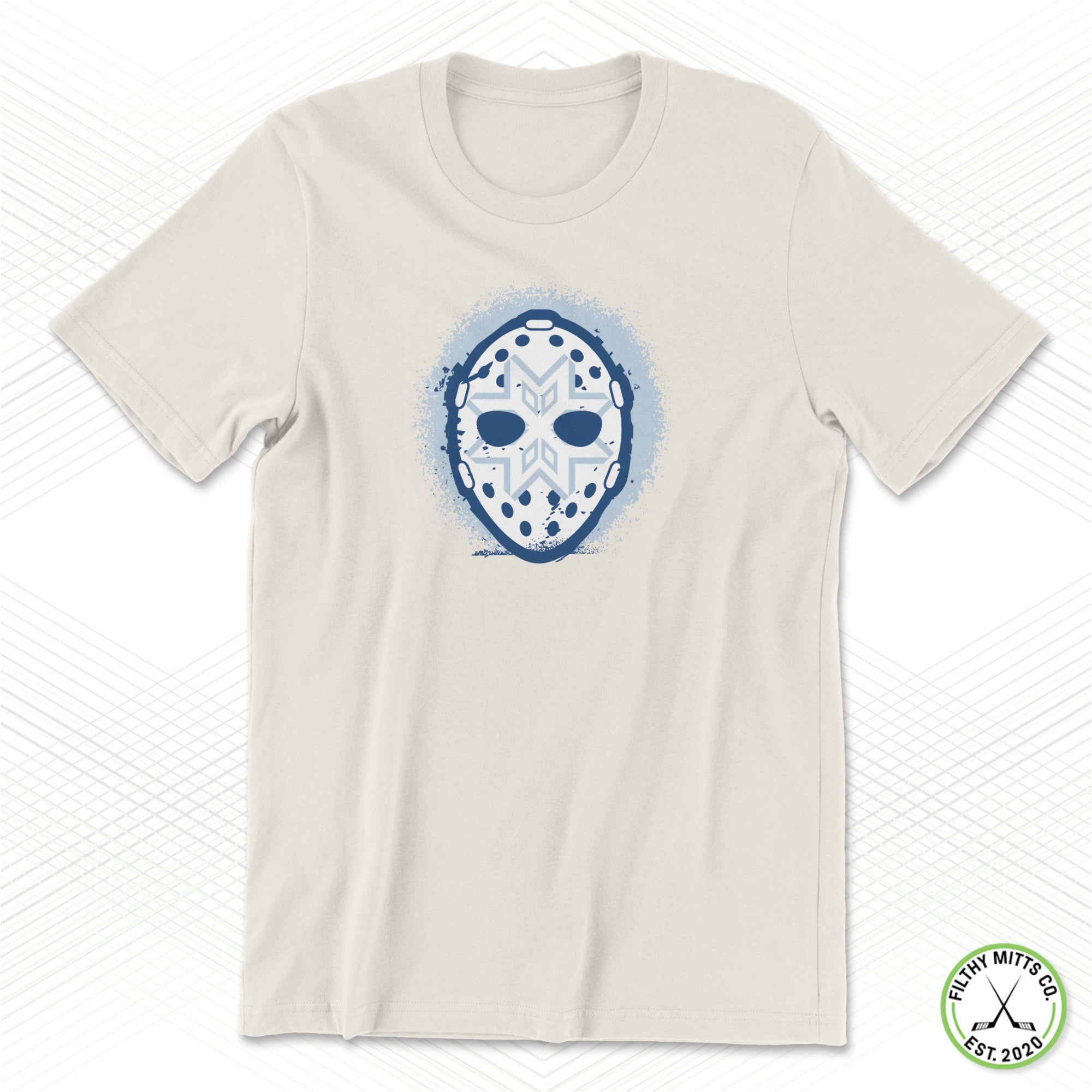Snowflakes Blue Punisher Youth Staple Tee