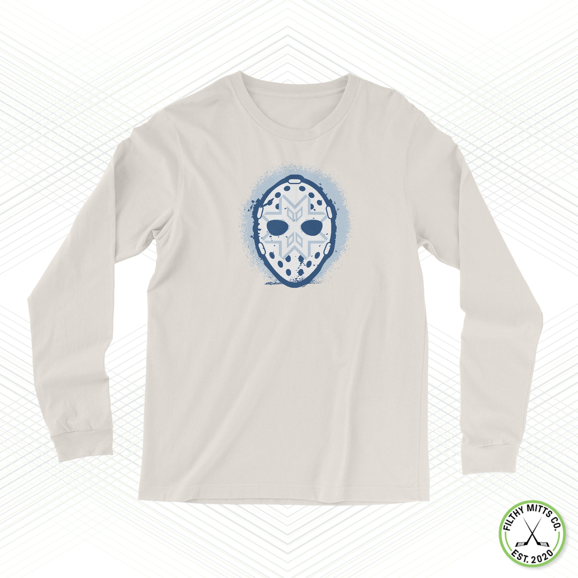 Snowflakes Blue Punisher Staple Long Sleeve
